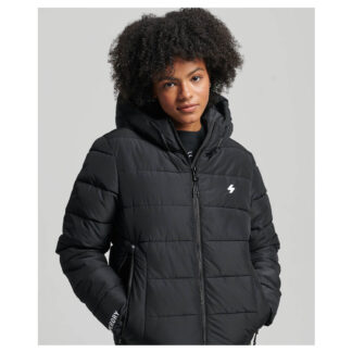 Super Dry HOODED SPIRIT SPORTS PUFFER
